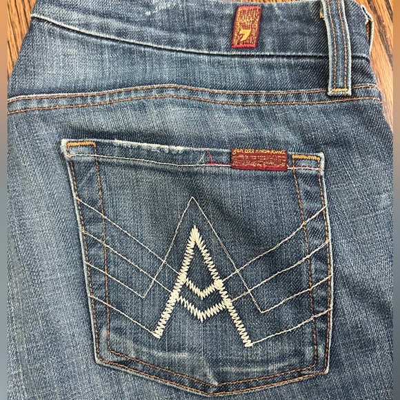 7 for all mankind - “A” pocket style jeans, size 28 - Picture 1 of 5
